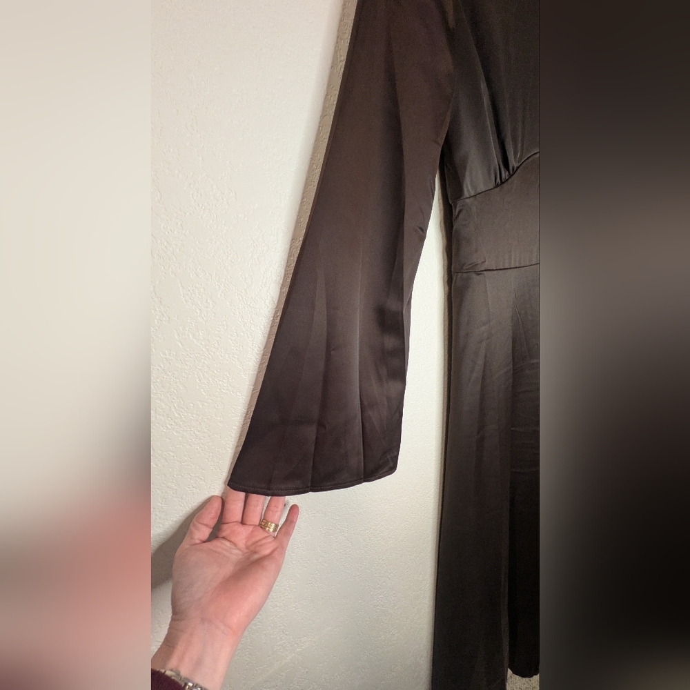 Scacto Brown Evening Gown - Picture 6 of 7